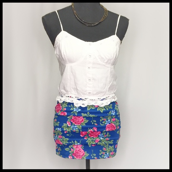 Codigo Floral Mini Skirt - Size Small - Picture 2 of 6